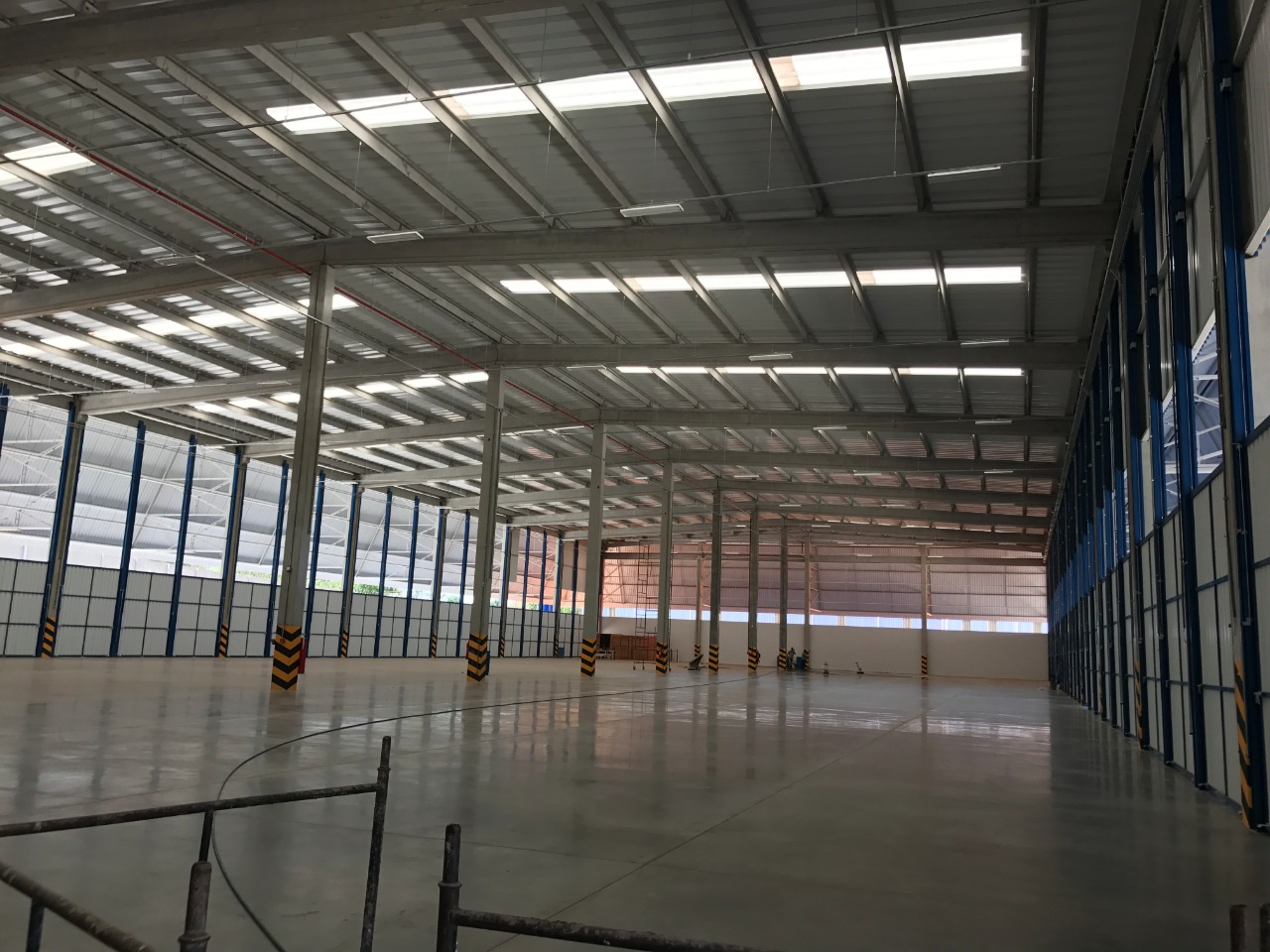 Galpão Braspress entregue